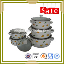 5pc Enamelware cookware set happy baron for soup maker